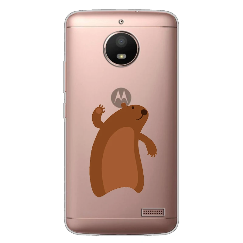 Ciciber животное олень для Motorola Moto ONE C Z2 Z3 G5 G4 G5S G6 P30 E3 E4 E5 Plus Play Power X4 чехлы телефонов