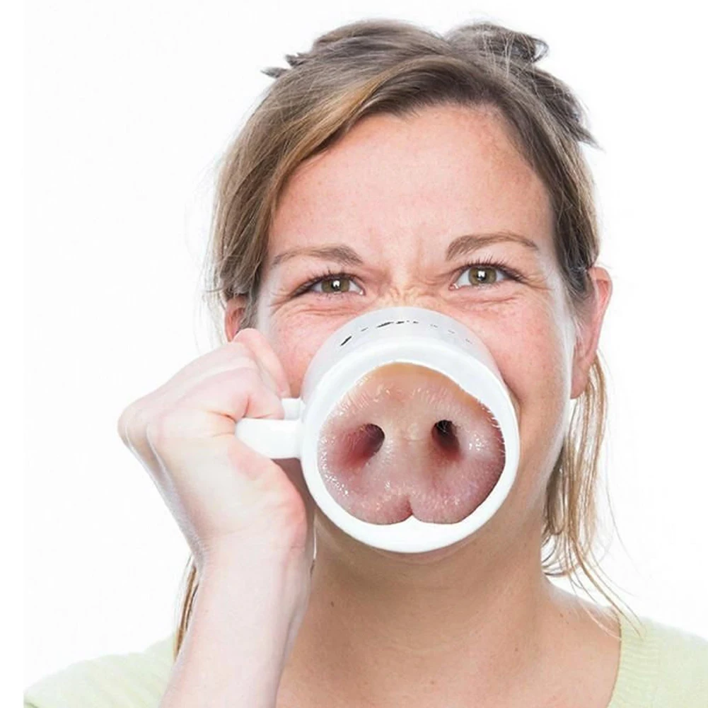 Забавная кружка I am Dog Pig Nose, креативная керамическая кружка, чашка для чая, кофе