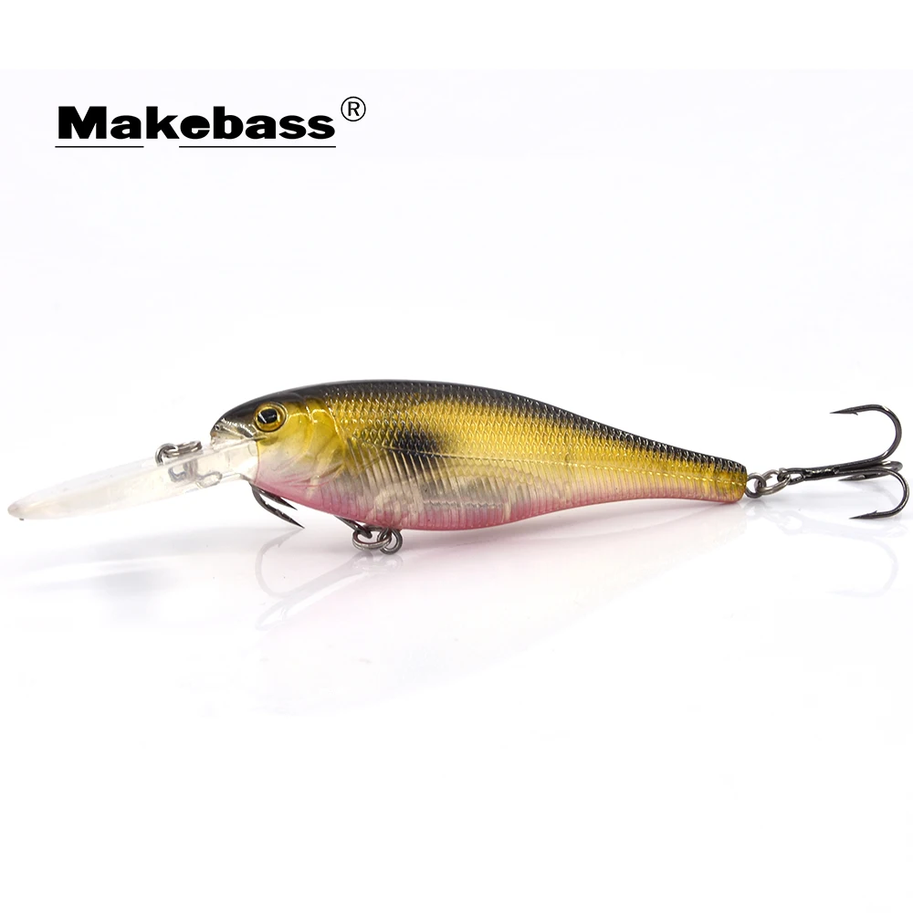 MAKEBASS Pesca рыболовные приманки набор Shad Suspending Jerkbait жесткие Topwater Popper плавающая