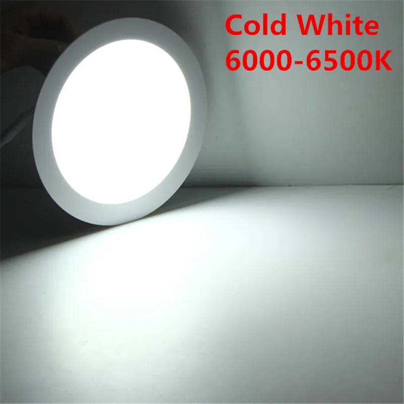 

Ultra bright 15W LED Panel Light Round Shape LED Ceiling Downlight lighting lamp AC85-265V 10pcs/lot, DHL/Fedex Free Shipping