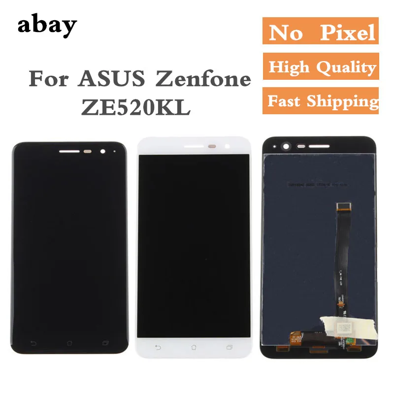 ЖК дисплей в сборе для Asus Zenfone 3 ZE520KL сенсорный дигитайзер экран + Замена Высокое