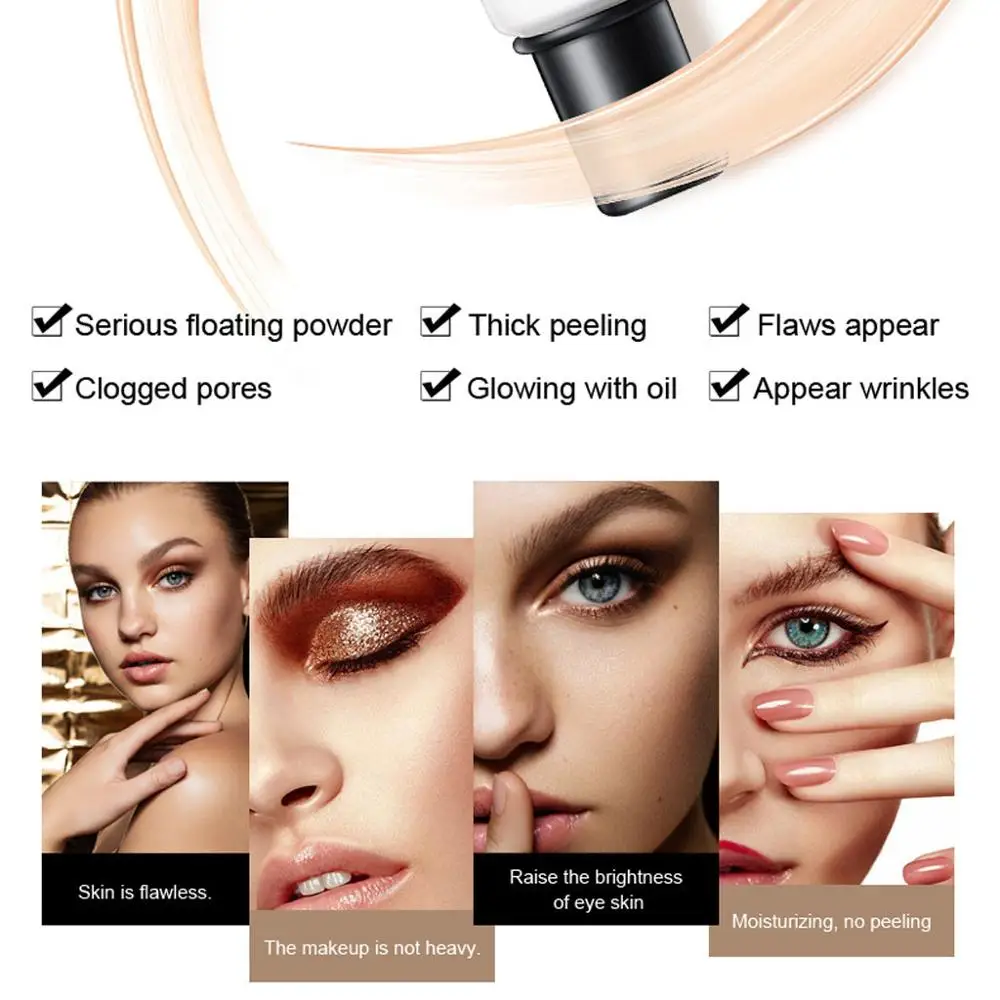 Kissbeauty праймер для груди для длительного контроля над маслом продлевает макияж эффект длительного ношения без ореола основа под тени для век Крем