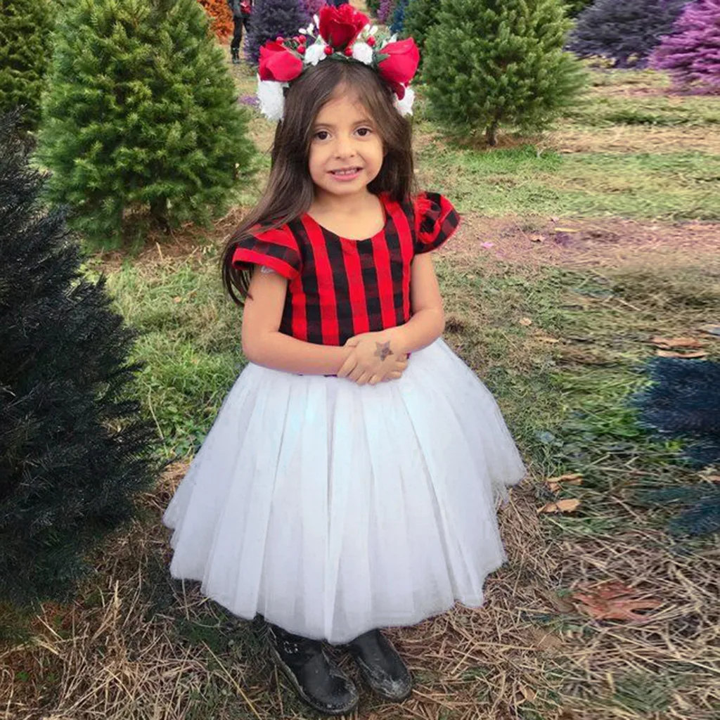 Модные платья для маленьких девочек летнее платье нарядные принцессы из тюля в