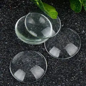 Круглые прозрачные стеклянные кабошоны 5 шт.лот 35 мм, аксессуары для изготовления модных украшений