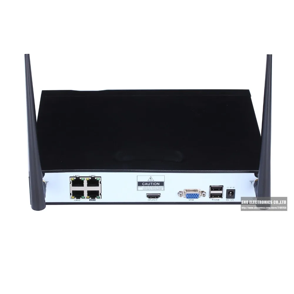 SNO WI-FI NVR Комплект Подключи и Играй P2P 720 P 960 HD МИНИ Беспроводная IP Камера