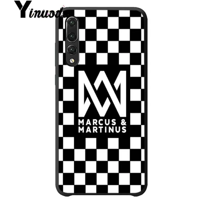 Yinuoda Маркус и Мартинус Новое поступление черный чехол для мобильного телефона