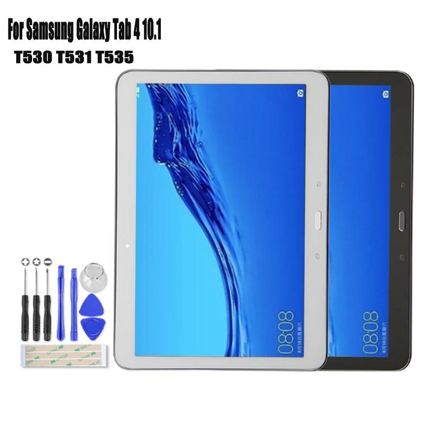 Для samsung Galaxy Tab 4 10 1 T530 T531 T535 SM Tablet PC ЖК дисплей Экран дисплея с сенсорным Стекло