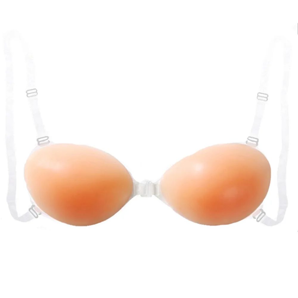 1 шт. силиконовый самоклеющийся Гель Пуш ап без бретелек и спинки Невидимый