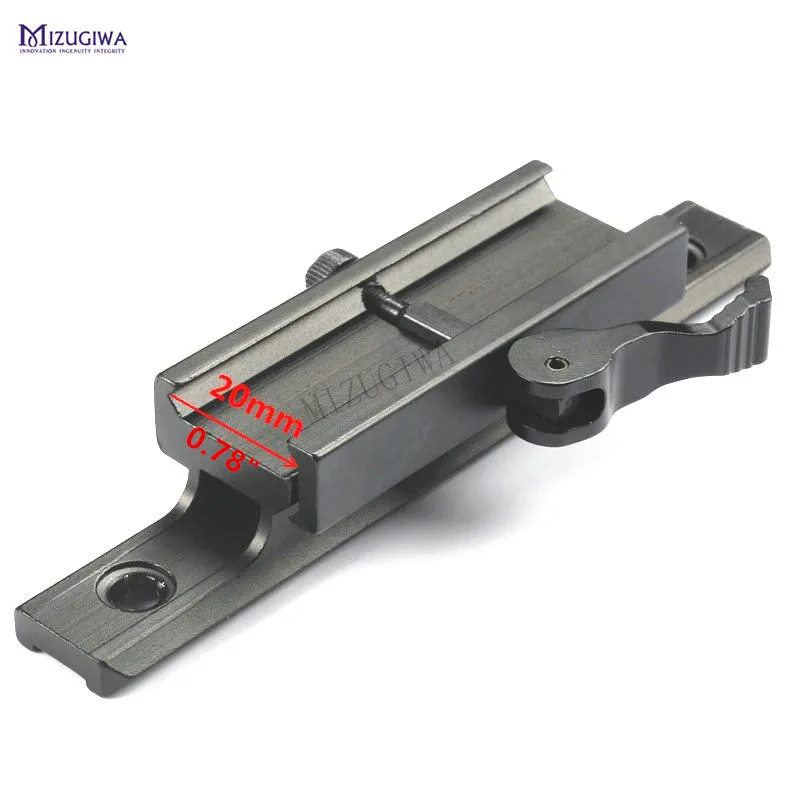 QD плоский Топ 13 слотов быстроразъемный 20 мм стояк база Пикатинни прицел Вивер
