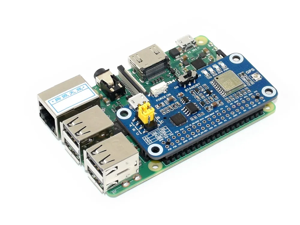 Waveshare L76X мульти ГНСС шапка для Raspberry Pi поддерживает GPS BDS QZSS UART