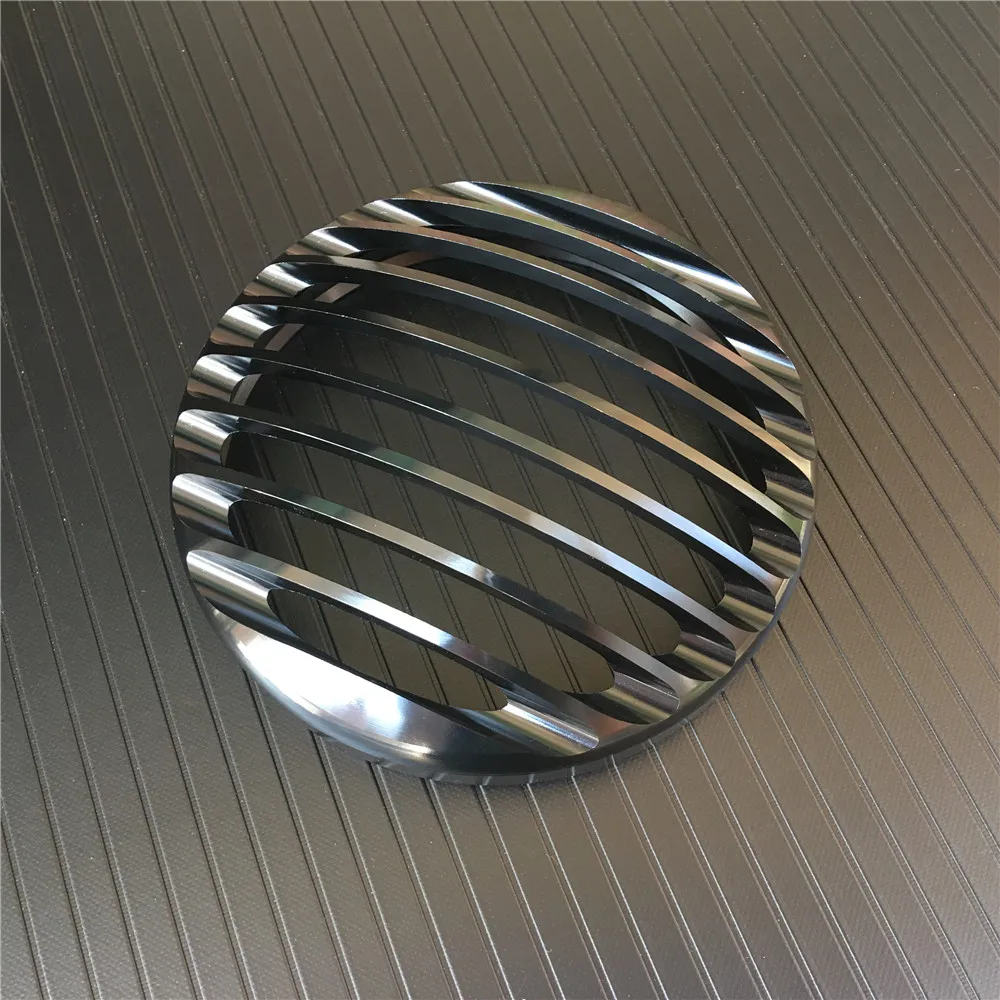 5 3/4 &quotCNC фары свет Гриль Крышка для Harley Sportster XL 883 1200 2004 2014 2005 2006 2007 2008 2009 2010 2011 2012