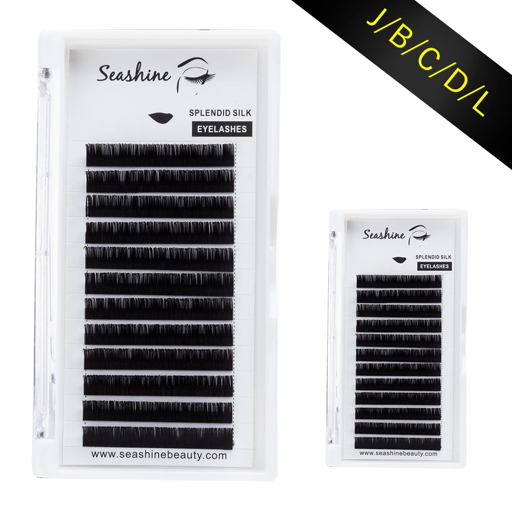 

Seashine High quality Low Price Individual Lashes Volume Lashes Eyelashes Extension 100% Hand Made Factory Supplies