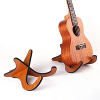 ukulele holder stand acoustic folk guitar ukulele stand wooden guitarra accessories stand musical strings instrument part