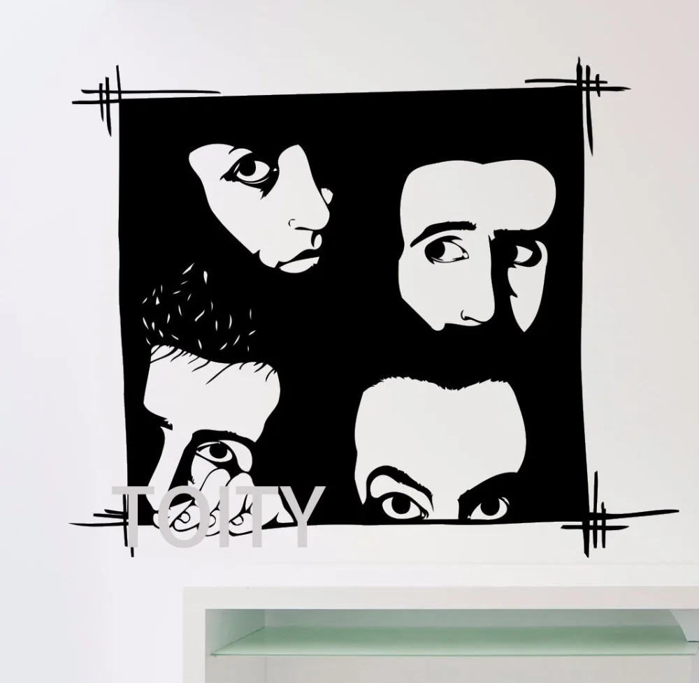 Система вниз песни членов SOAD музыка настенные наклейки виниловые росписи|sticker