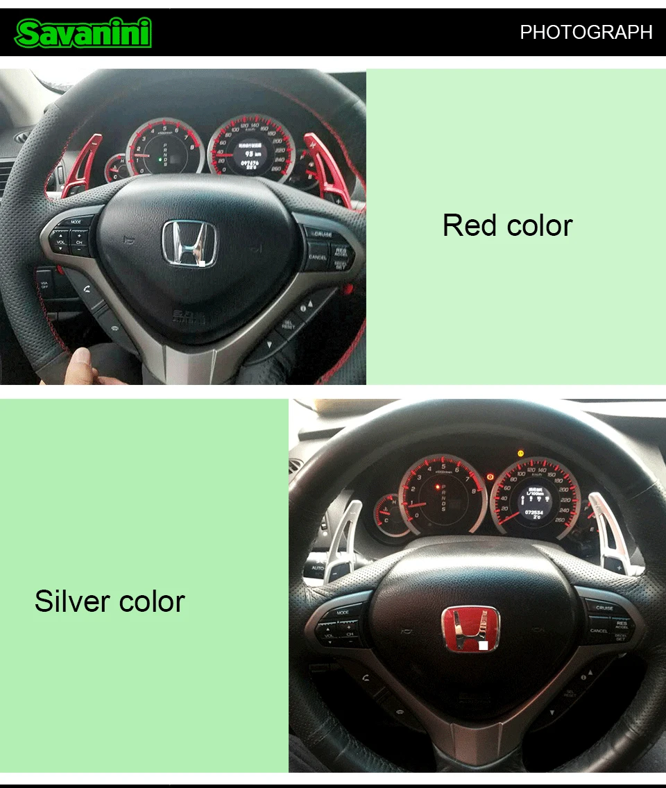Savanini Алюминиевый Рычаг переключения передач для Honda Spirior(2009-2013) и Acura(2009-2012) Авто Стайлинг