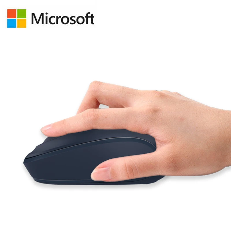 Microsoft 1850 беспроводная мышь 2 4 ГГц портативная Студенческая мини розовая