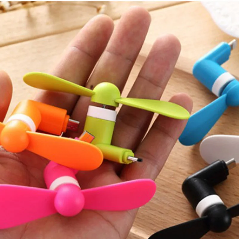 Мини usb вентилятор мобильный телефон портативный Android два в одном