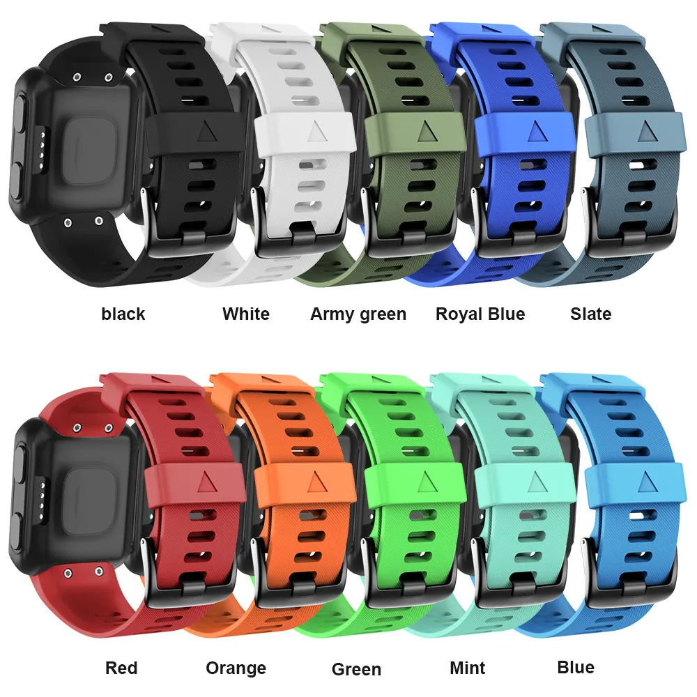 Мягкий силиконовый ремешок для часов Garmin forerunner 35 ремешок для спорта на открытом воздухе силиконовый ремешок для Garmin forerunner 35 умный ремешок для часов