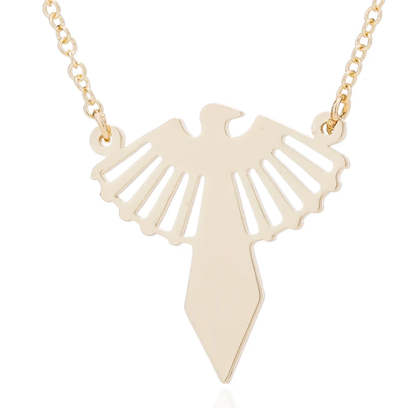 Yiustar Elegant Exquisite Graceful Perfect Eagle Pendant Necklaces Cute Sweet Charming Necklace For Women Girls Kids Party Gifts | Украшения