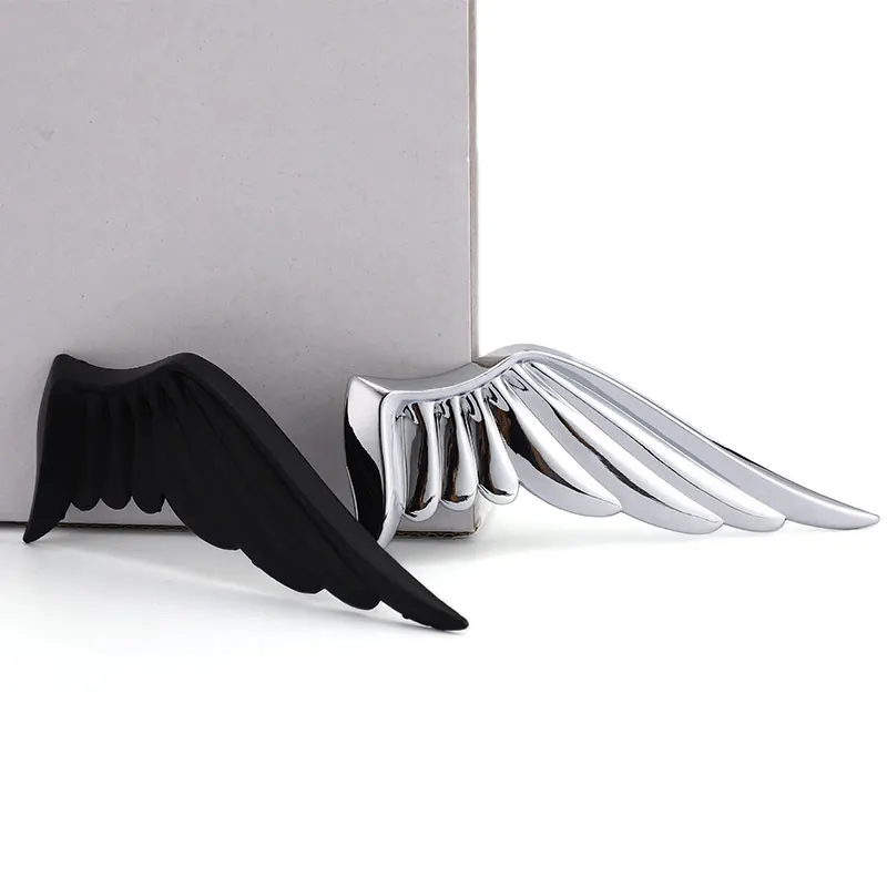 1 пара металлических 3D наклеек для автомобиля Крылья Ангела Декоративные