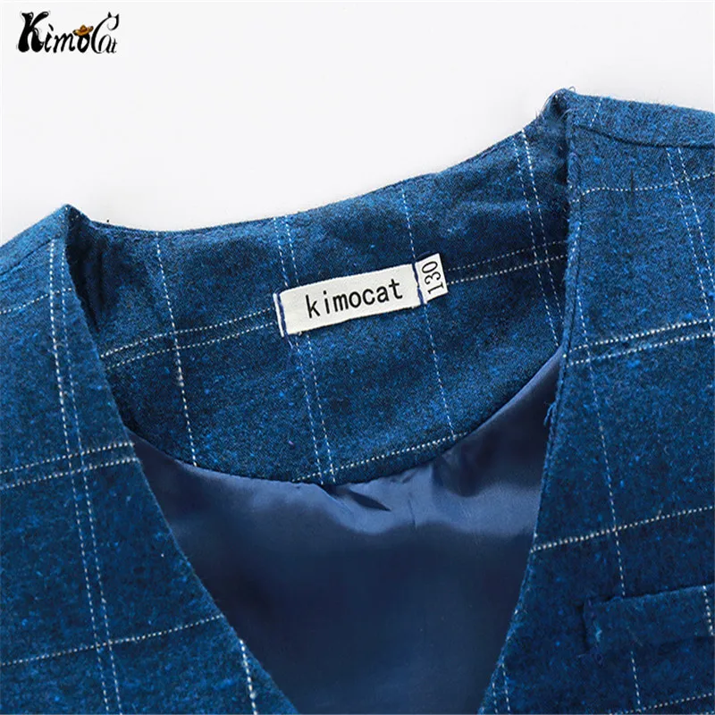 Kimocat new spiderman baby boy cartoon suit of and child gentleman's vest shirt three pieces boys clothes |