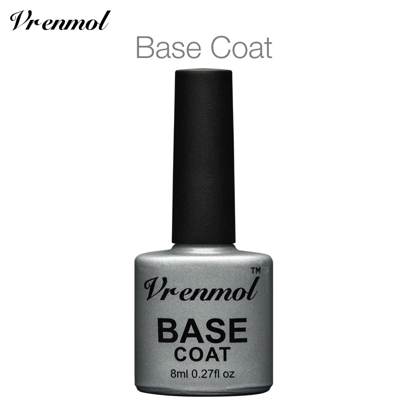 base coat Vrenmol 3D Алмазный Блестящий Гель-лак для ногтей замачиваемый полуперманентный УФ Led Мерцающий DIY Art 20 цветов гель лак для ногтей - Цвет: base coat
