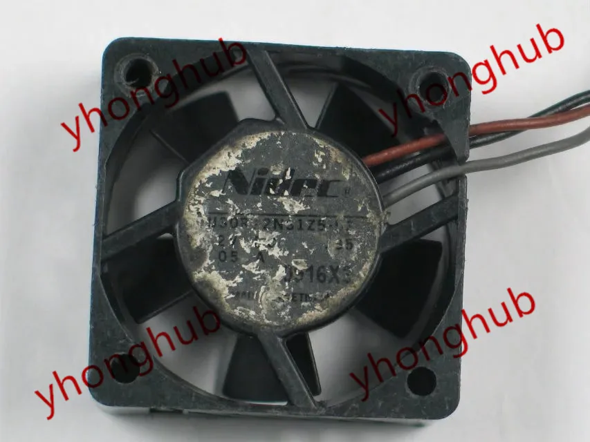 Вентилятор охлаждения сервера Nidec U30R12MS1Z5 53 J35 DC 12V 0.05A 30x30x15 мм|square fan|server fandc fan 12v |