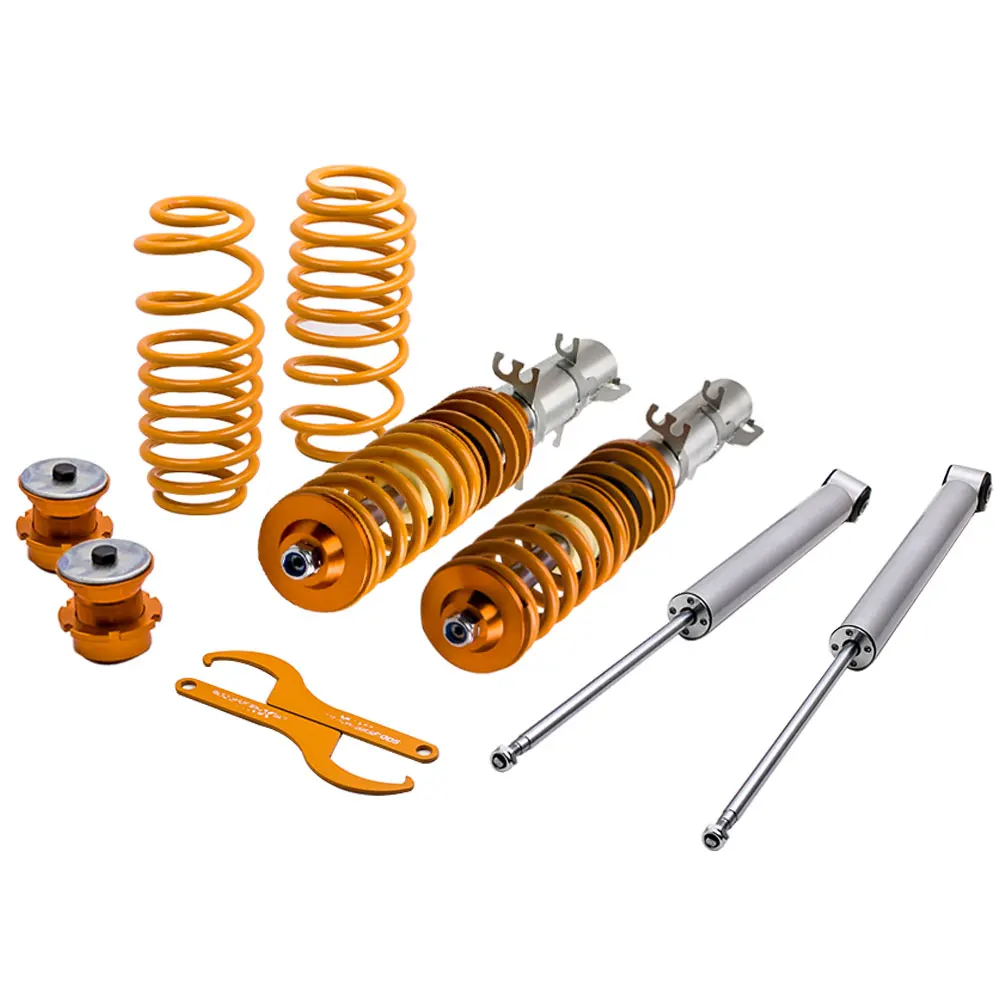 Для SEAT Leon MK1 1M Coilover Набор для снижения Подвески 1999 2005 Audi VW Golf MK4 Seat Skoda 1 8 T 9 TDi 2.3V5