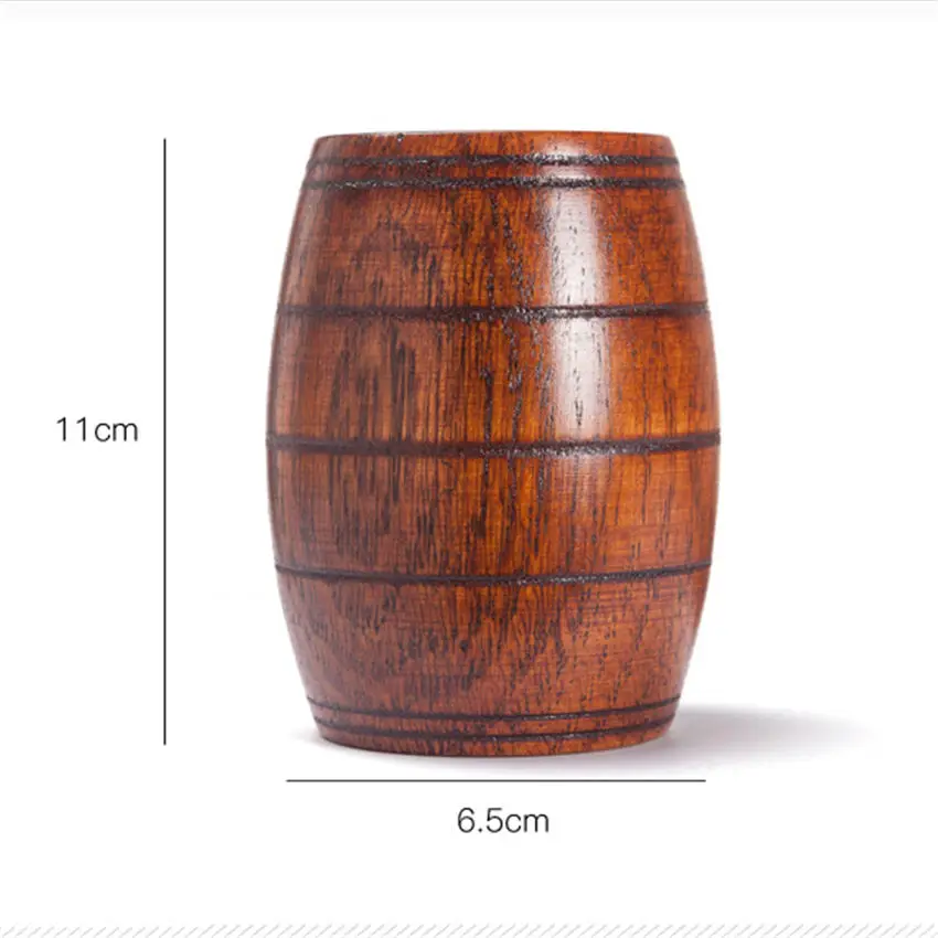 Деревянная чашка натуральная Классическая ель ручной работы Высококачественная