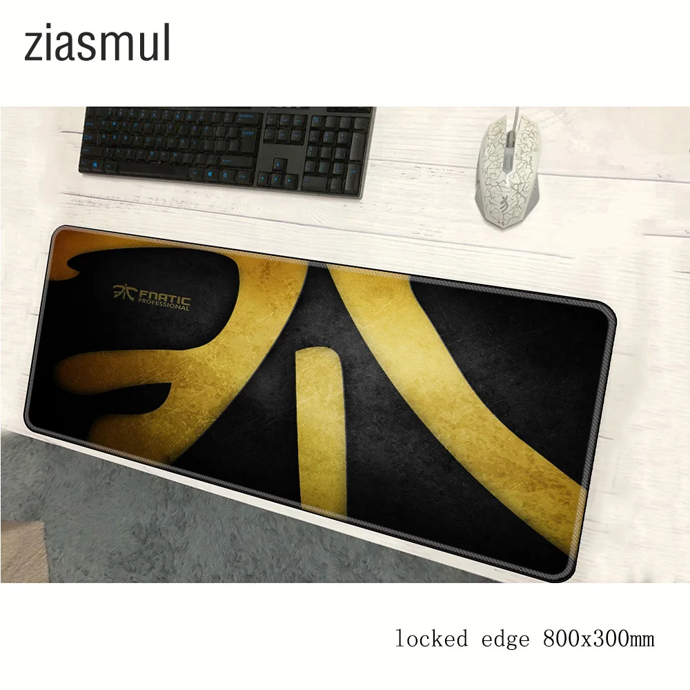 Fnatic Коврик для мыши горячая Распродажа компьютерный геймер 800x300x2 мм padmouse big locrkand