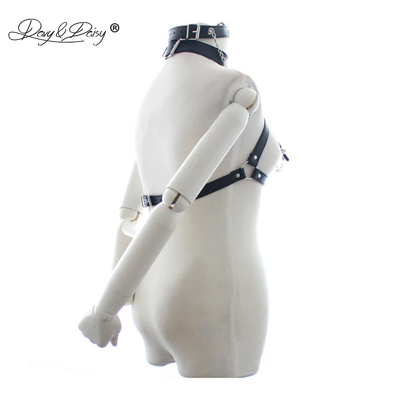 DAVYDAISY, женские майки из искусственной кожи, открытый бюст, укороченный топ, рот, кляп, зажимы для сосков, сексуальное нижнее белье, сексуальные костюмы, TA501