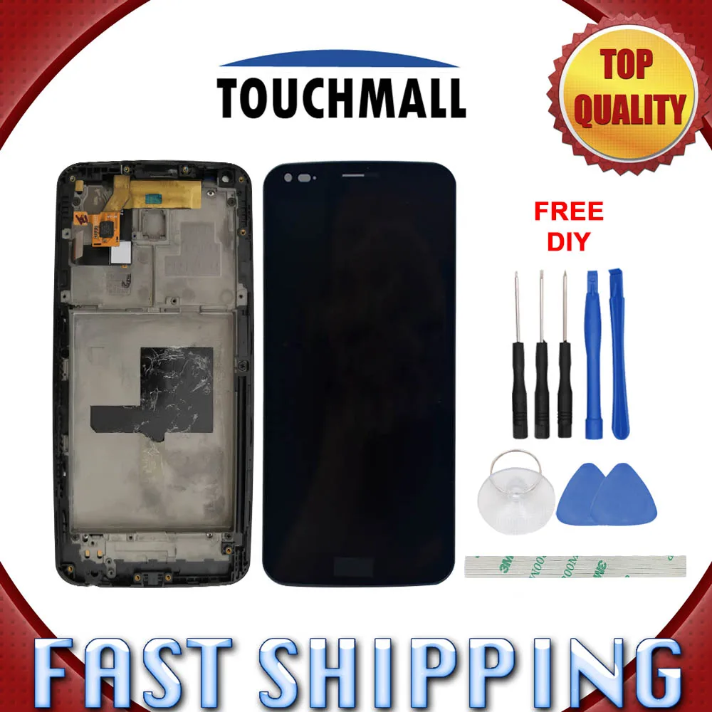 New LCD Display + Touch Screen with Frame Assembly Replacement For LG G Flex D950 D955 D958 D959 F340 LS995 6-inch Black Tools | Мобильные