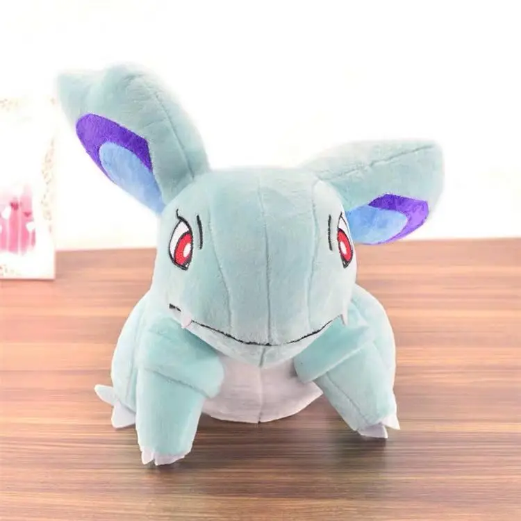 Nidoran качество животных плюшевые милые игрушки для детей подарок мягкое Япония