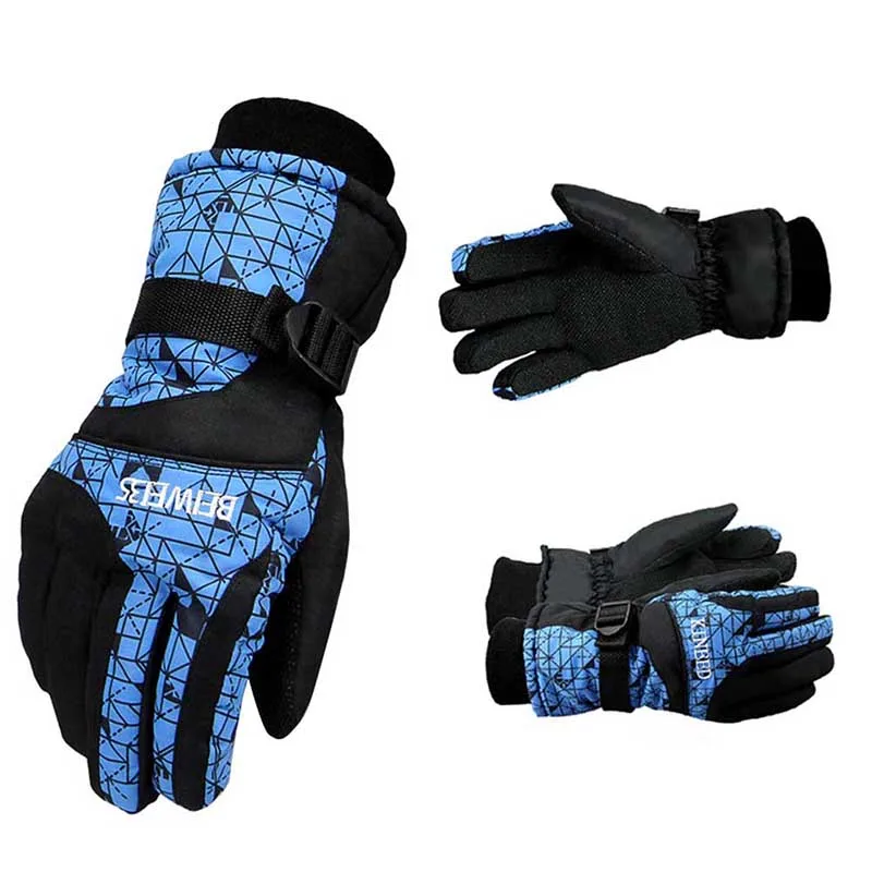 Лыжные перчатки ветрозащитные прохладные зимние водонепроницаемые
