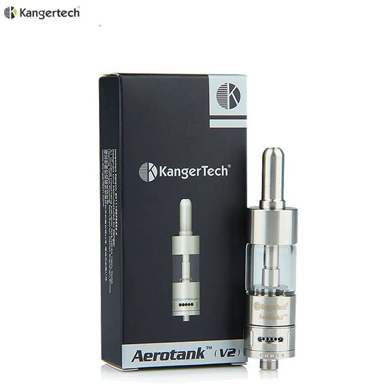 100% натуральная Kangertech аэротанк V2 Распылитель Kanger заменяемая двойная катушка
