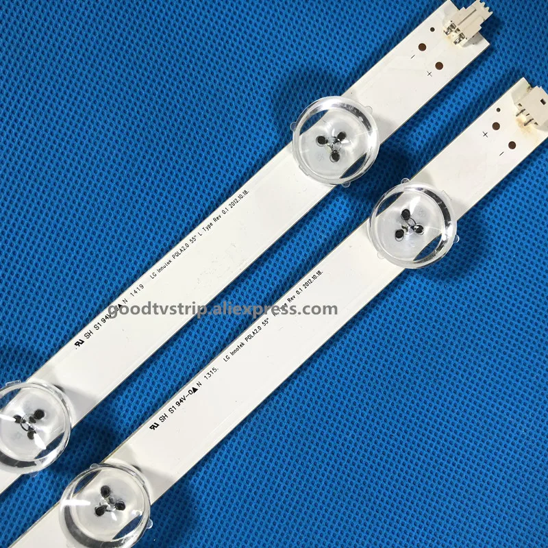 Светодиодный Подсветка полосы для LG 55LN5700 NC550DUN-SAAP1 55LA6205 55LN5600 55LN5750 BCCULJR LA62M55T120V12