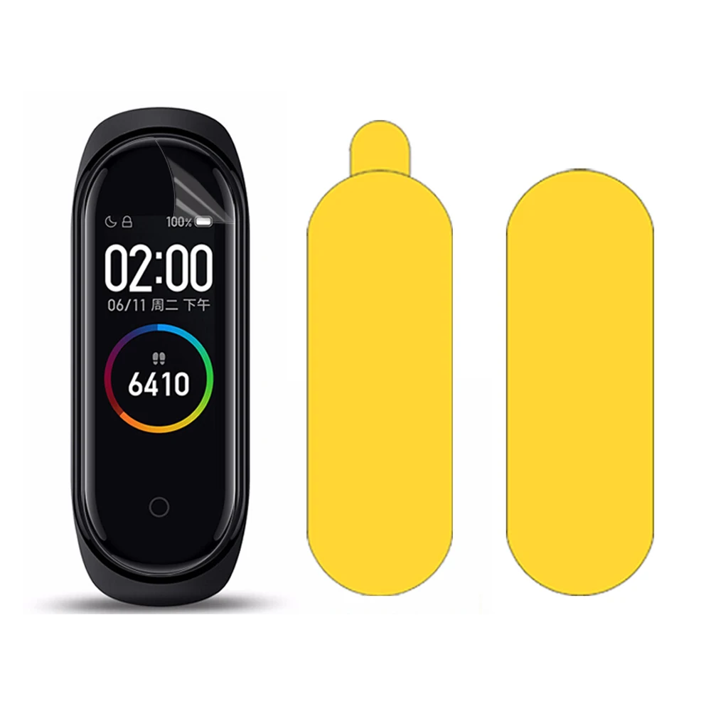 Для Xiaomi Mi Band 4 Защитная мягкая полностью Защитная Гидрогелевая пленка для Mi Band 4 3 Xiaomi Band 4 не закаленное стекло