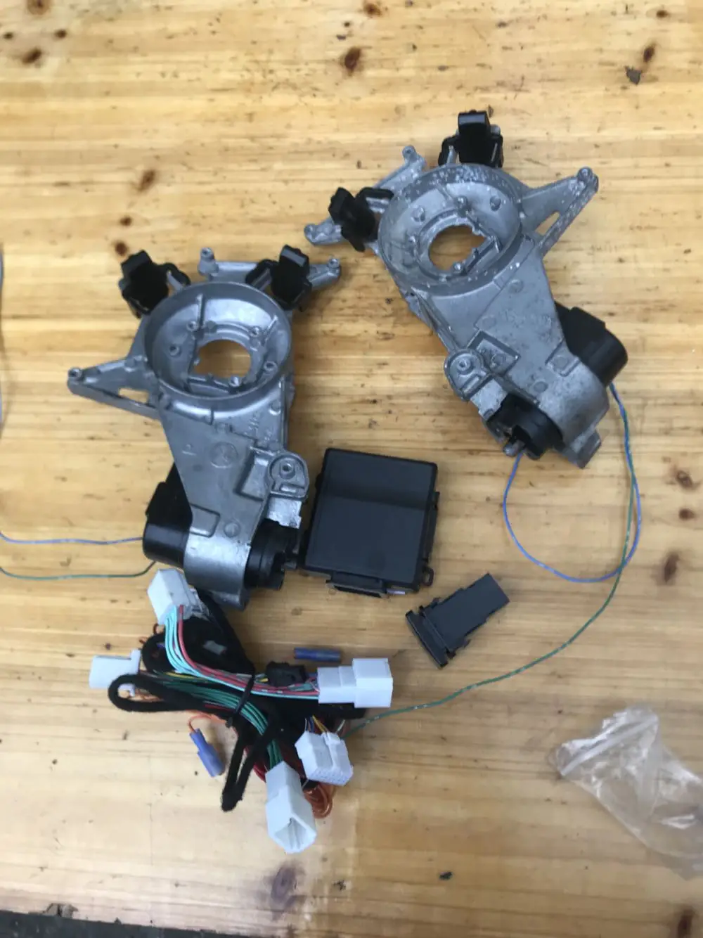 Обновленное электрическое автоматическое складное зеркало заднего вида для toyota