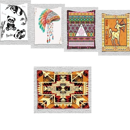 Декор стрелы астрологические украшения гобелен этнический Племенной декор