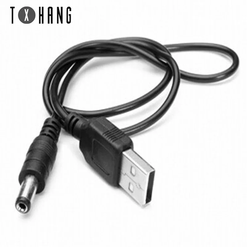 USB порт 5VTo 9В 12В 2 1x5 5 мм внутренний DC баррель разъем кабеля питания для небольших