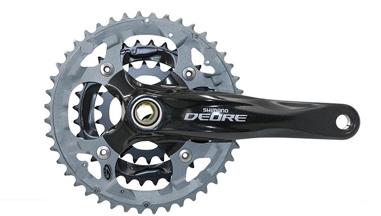Shimano Deore FC-M590 44 T/32 T/22 T тройной велосипед шатун 170 мм Длина рукоятки BB 10s MTB