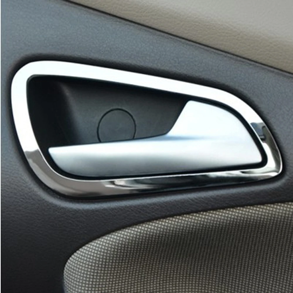 Горячее качество 4 шт. автомобильные нержавеющие стальные межкомнатные двери