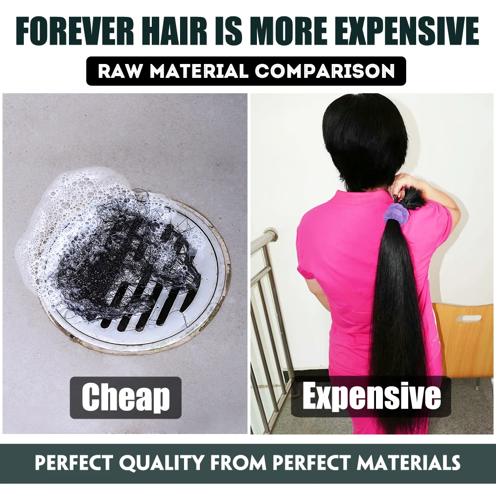 Накладные волосы FOREVER HAIR 0 8 г/локон шиньоны с U образным кончиком для наращивания