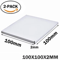 2pcs gdstime 100x100x2mm white thermal compounds ic chip conduction heatsink pad