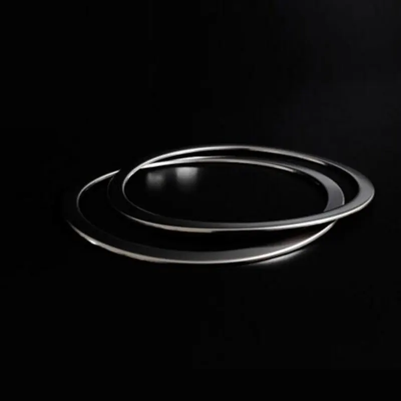 4 шт./компл. нержавеющая сталь дверь динамик кольцо Крышка украшения отделка для