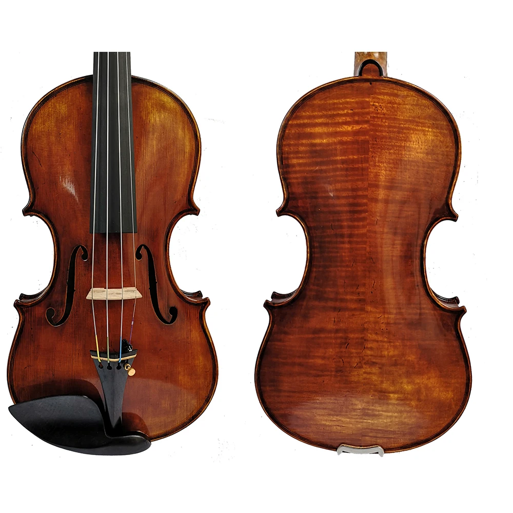 Копия guisppe Guarneri del Gesu II 1743 скрипичный масляный лак 100% чехол ручной работы из