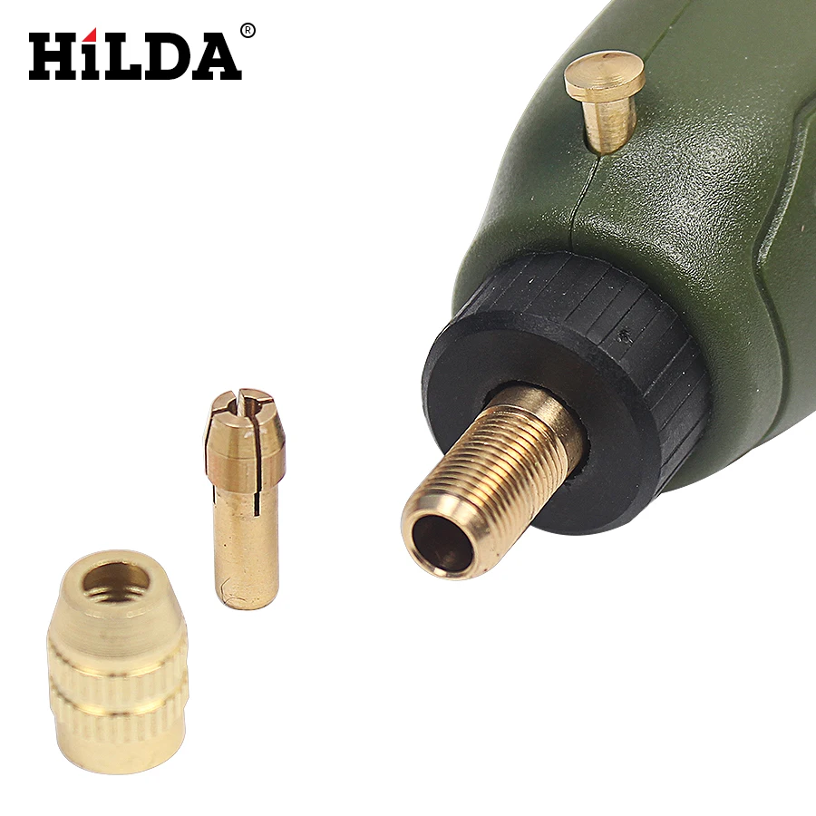 Набор шлифовальных аксессуаров HILDA + Мини электрическая дрель Dremel