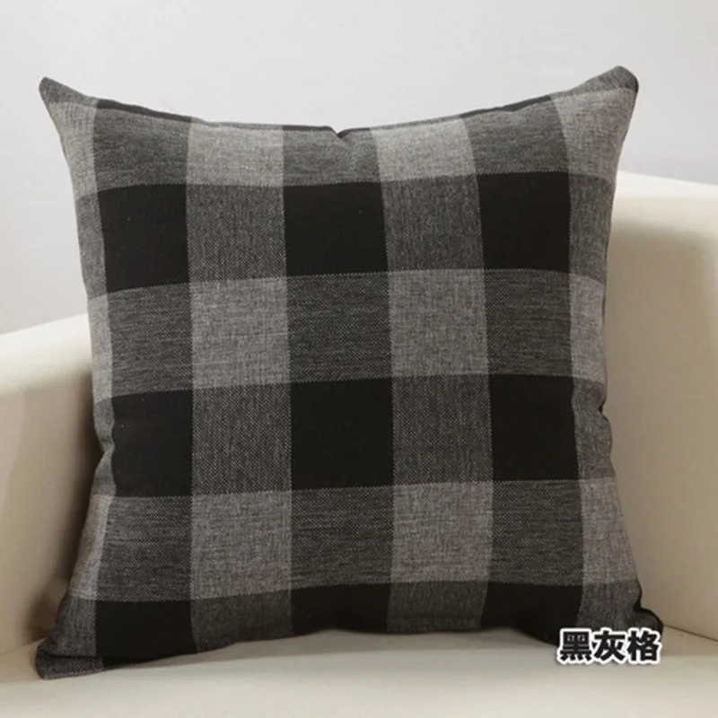 Задняя подушка Комфортно Белье Хлопок Автокресло мода кафе Декоративные решетки