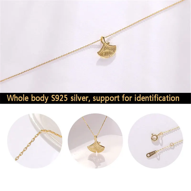 Женское ожерелье из серебра 925 пробы с подвеской|Ожерелья| |