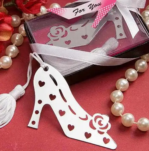 Свадебные сувениры металлическая кисточка Закладка журнал книга отметка